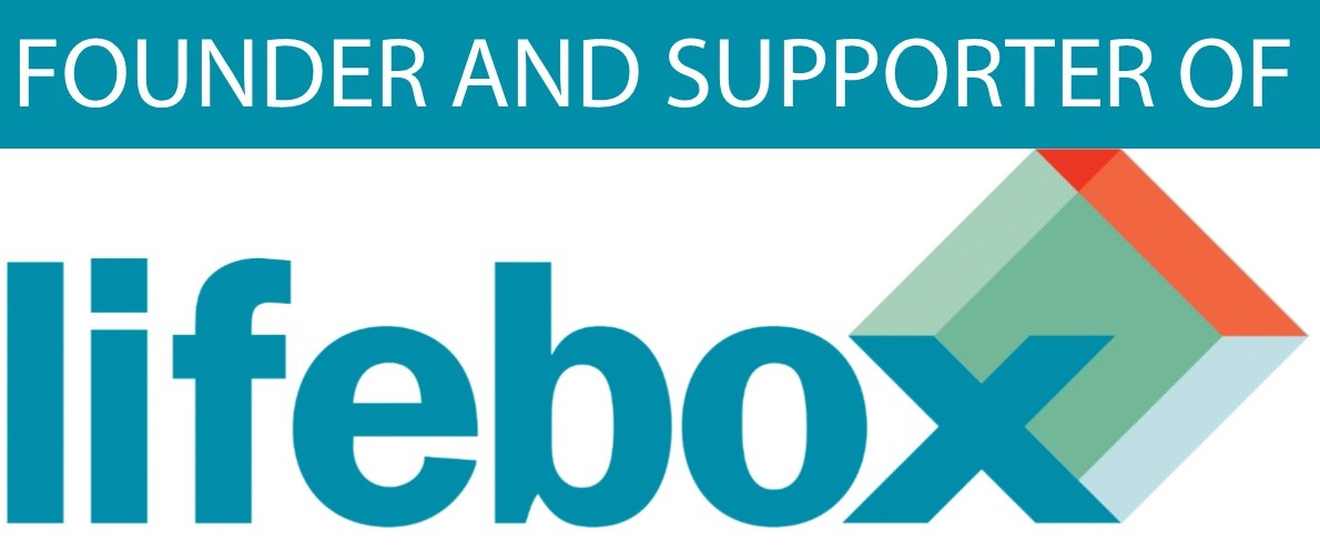 lifebox founder and suporter logo
